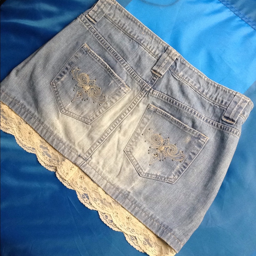 Jean skirt